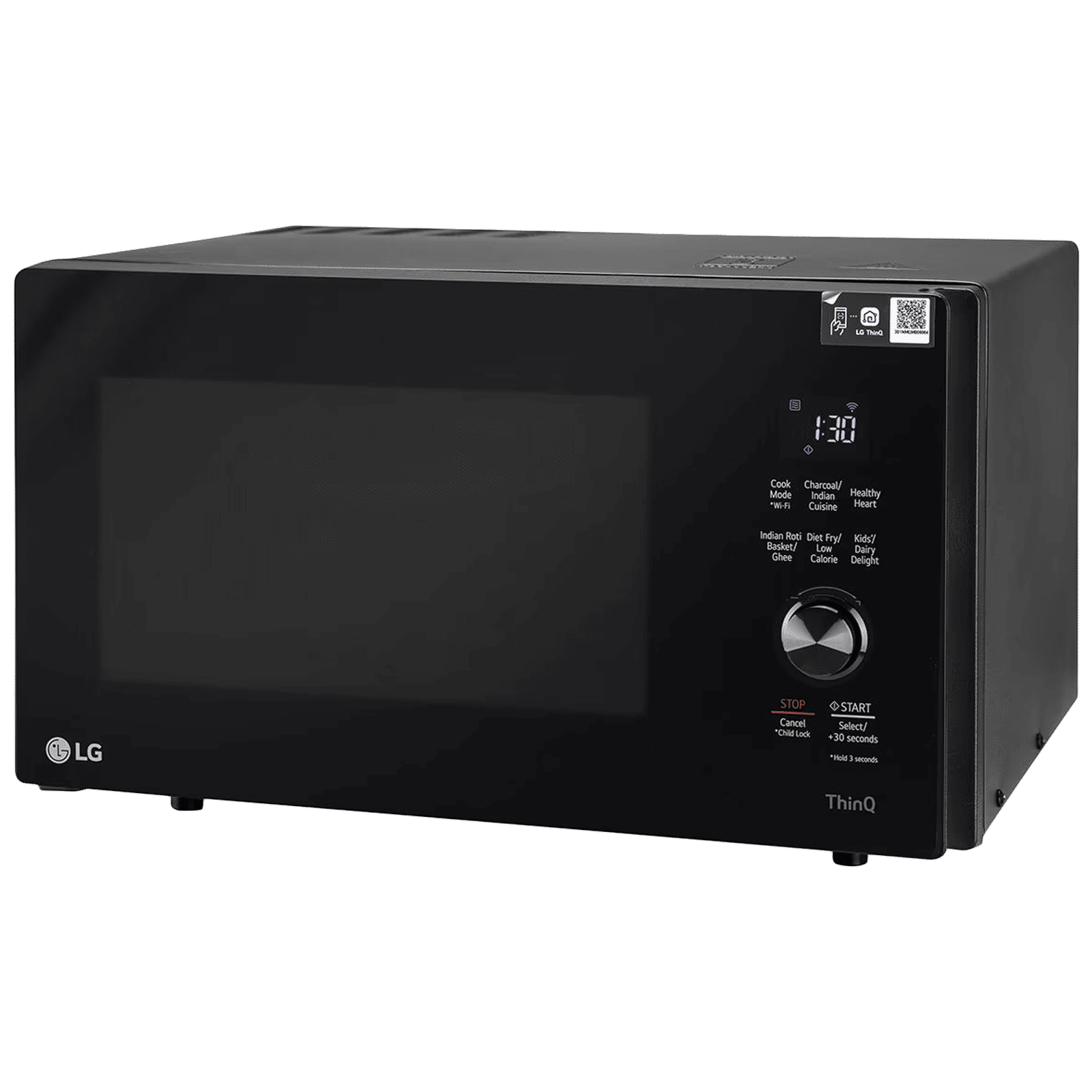 Buy LG 28L Charcoal Microwave Oven with 301 Autocook Menu (Black